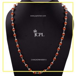 925 Silver Chain with Rudraksha