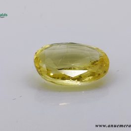 Natural Yellow Sapphire – 2.33 carats