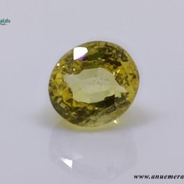 Natural Yellow Sapphire – 3.875 cts